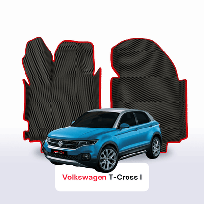 Tappetini 3D EVA per Volkswagen T-Cross I gen 2018-2027 anni SUV