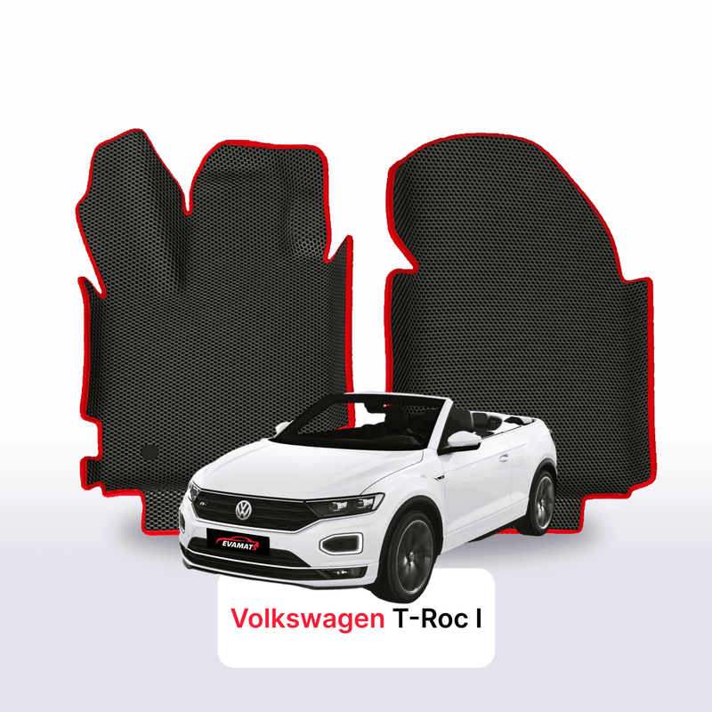 Tappetini 3D EVA per Volkswagen T-Roc I gen 2017-2026 anni SUV CABRIO