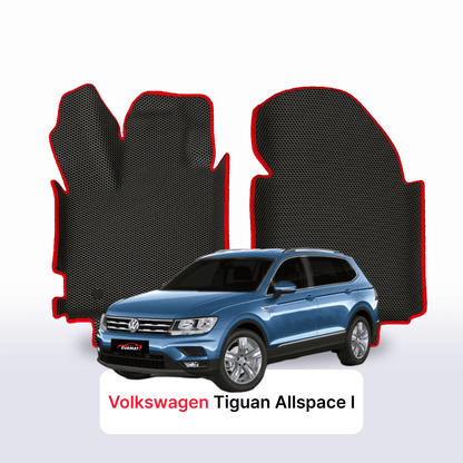 Tappetini 3D EVA per Volkswagen Tiguan Allspace I gen 2016-2024 anni SUV 5 posti