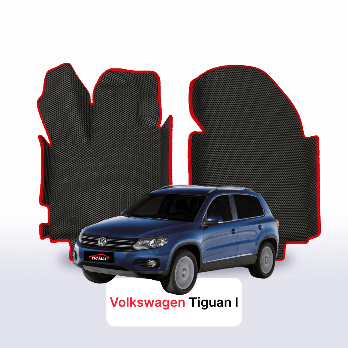 Tappetini 3D EVA per Volkswagen Tiguan I gen 2007-2016 anni SUV