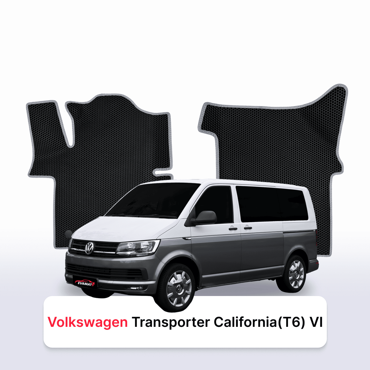 Tappetini 3D EVA per Volkswagen Transporter California(T6) VI gen 2015-2021 anni MONOVOLUME