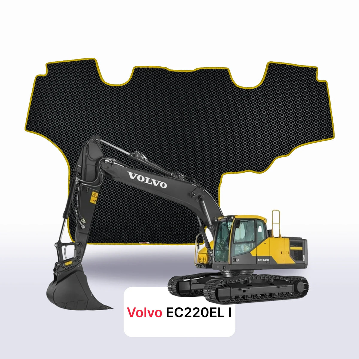 Tappetini 3D EVA per Volvo EC220EL 1 gen 2016-2018 anni ESCAVATORE