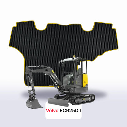 Tappetini 3D EVA per Volvo ECR25D 1 gen 2014-2024 anni ESCAVATORE