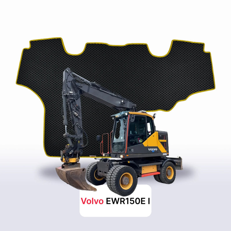Tappetini 3D EVA per Volvo EWR150E 1 gen 2016-2018 anni ESCAVATORE