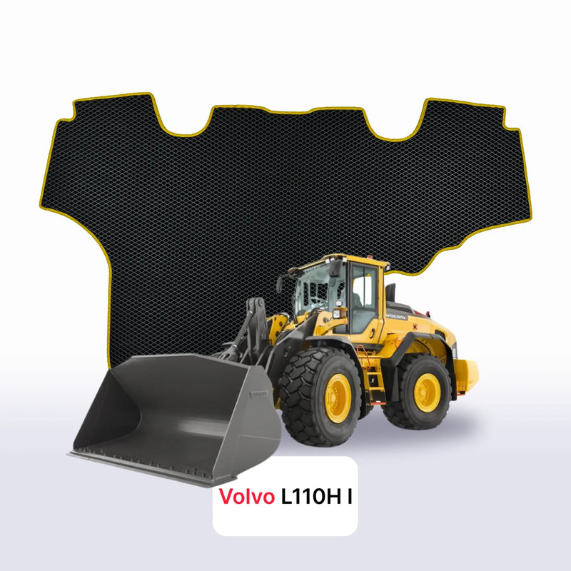 Tappetini 3D EVA per Volvo L110H 1 gen 2014-2027 anni ESCAVATORE