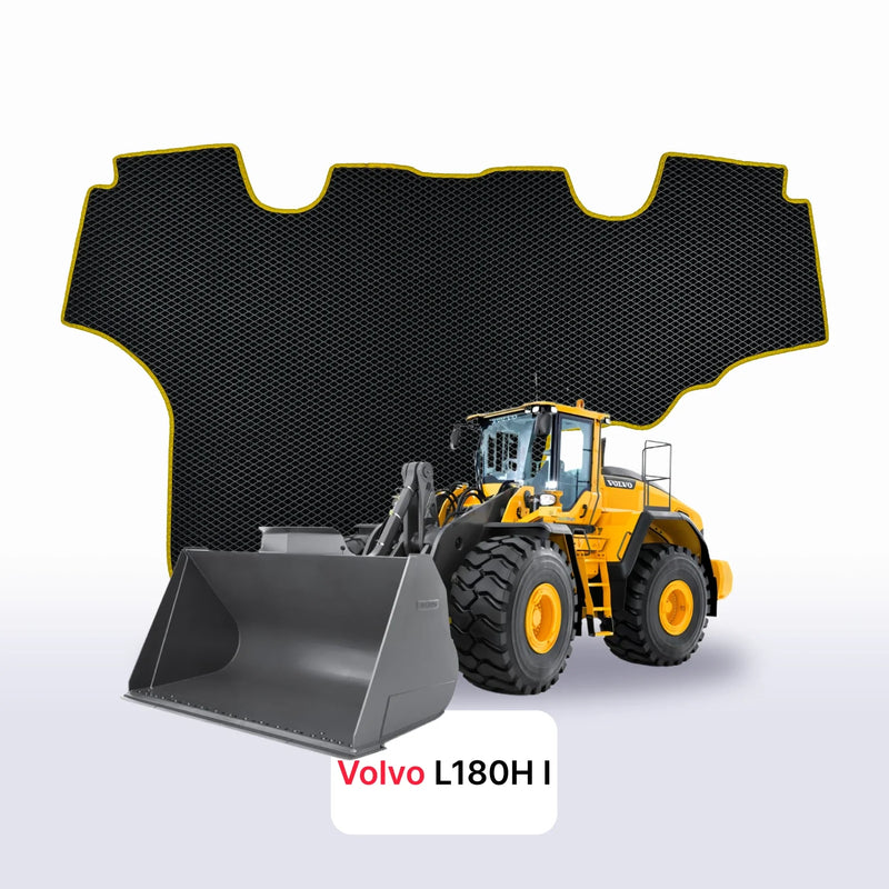 Tappetini 3D EVA per Volvo L180H 1 gen 2020-2027 anni ESCAVATORE