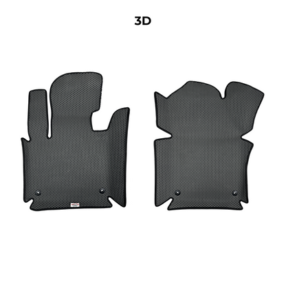 Tappetini 3D EVA per Volkswagen Touran I gen 2003-2015 anni MONOVOLUME + rinforzo per il tallone in EVA