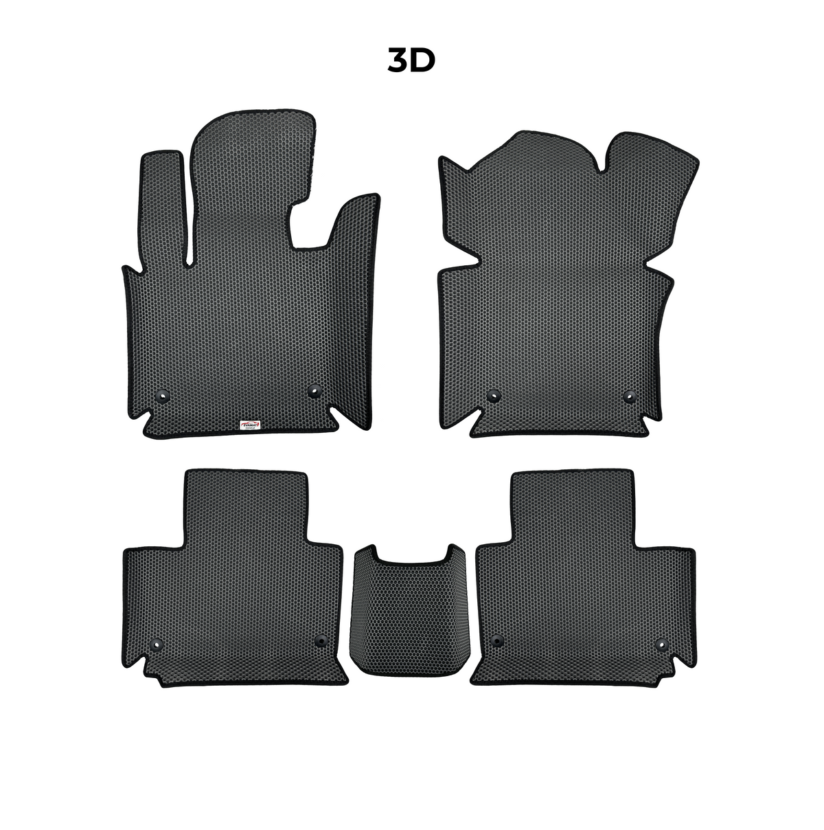 Tappetini 3D EVA per BAIC BJ60 1 gen 2022-2027 anni SUV 7 posti