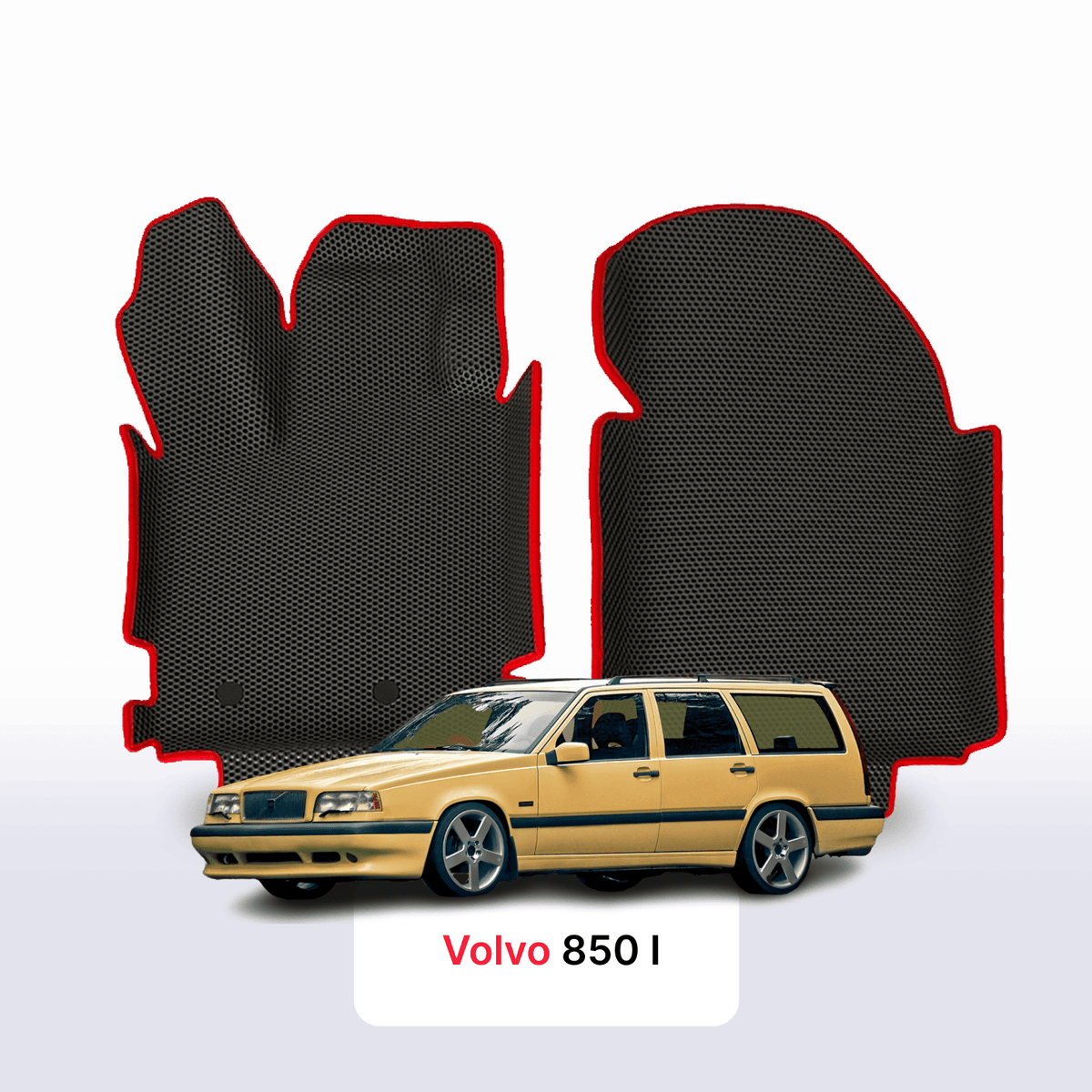 Tappetini 3D EVA per Volvo 850 1 gen 1991-1996 anni STATION WAGON