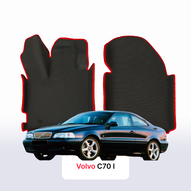 Tappetini 3D EVA per Volvo C70 1 gen 1997-2005 anni COUPÉ