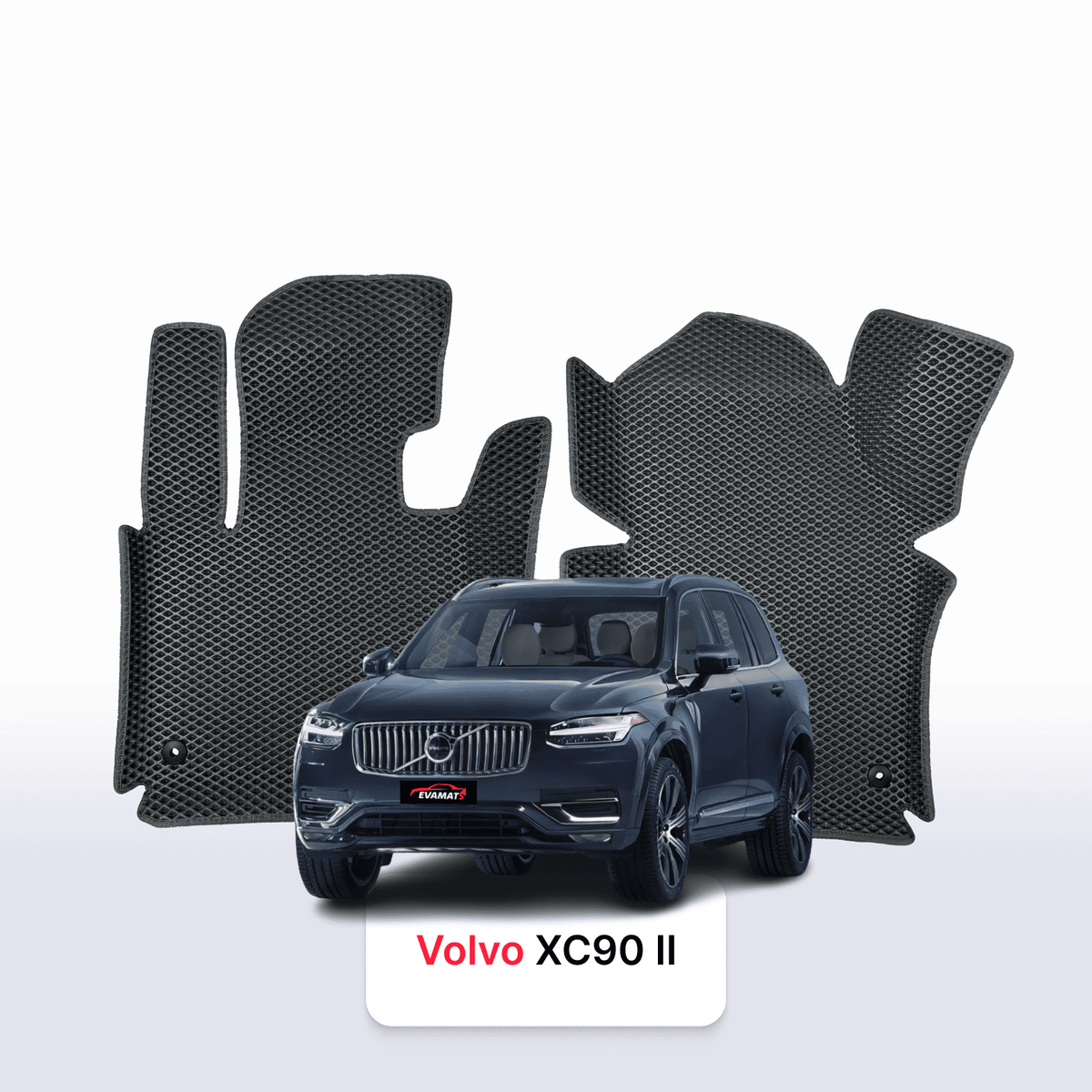 Tappetini 3D EVA per Volvo XC90 2 gen 2014-2027 anni SUV