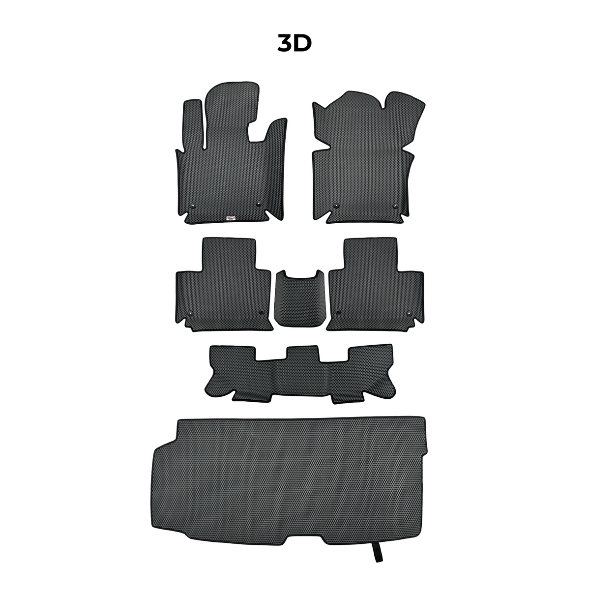 Tappetini 3D EVA per Rox Adamas 1 gen 2023-2027 anni SUV 6 posti