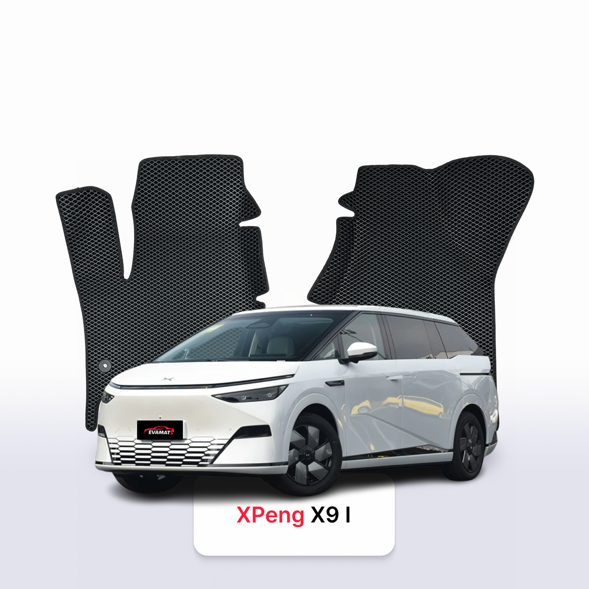 Tappetini 3D EVA per XPeng X9 1 gen 2023-2027 anni MONOVOLUME