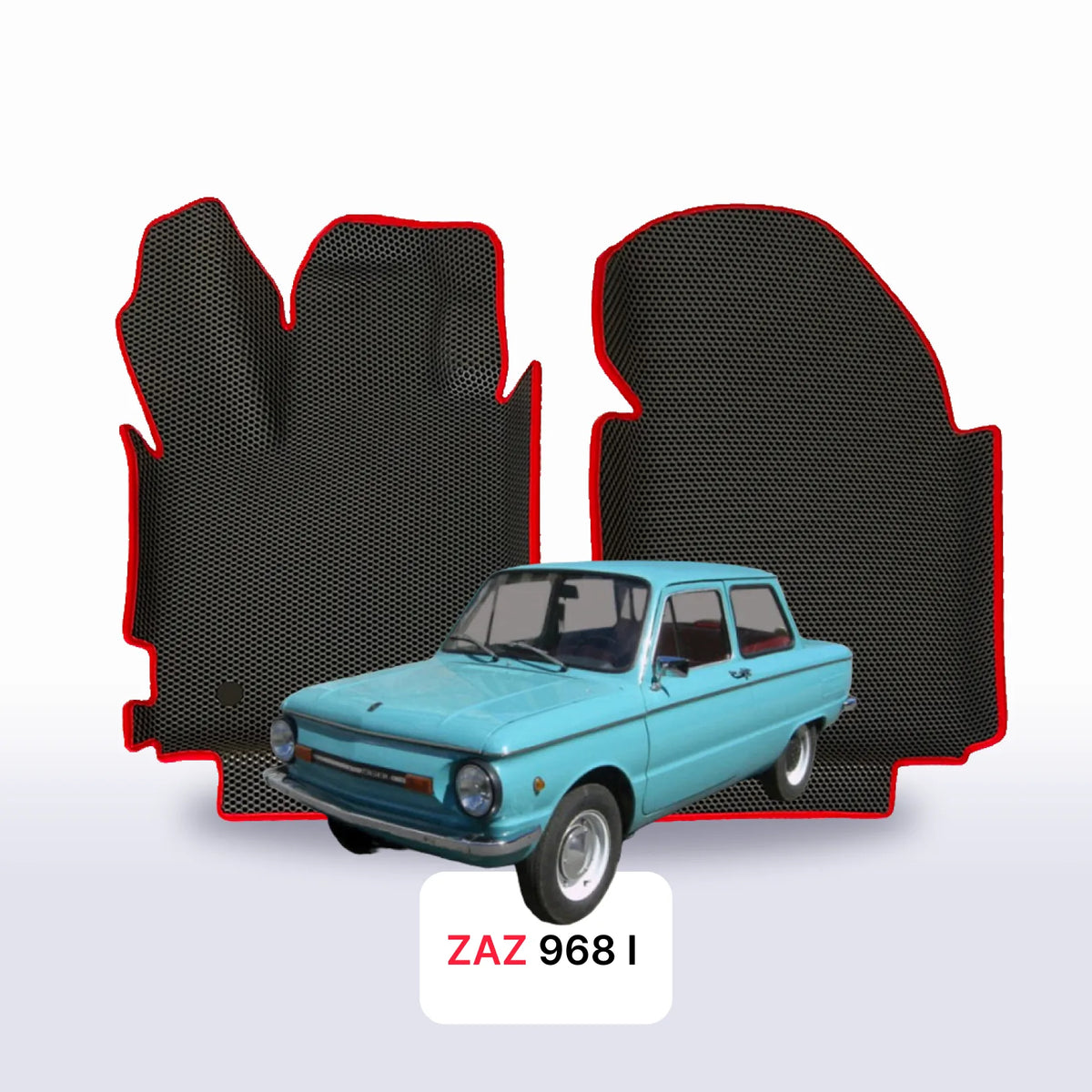 Tappetini 3D EVA per Zaz-968 1 gen 1971-1994 anni BERLINA 2 porte