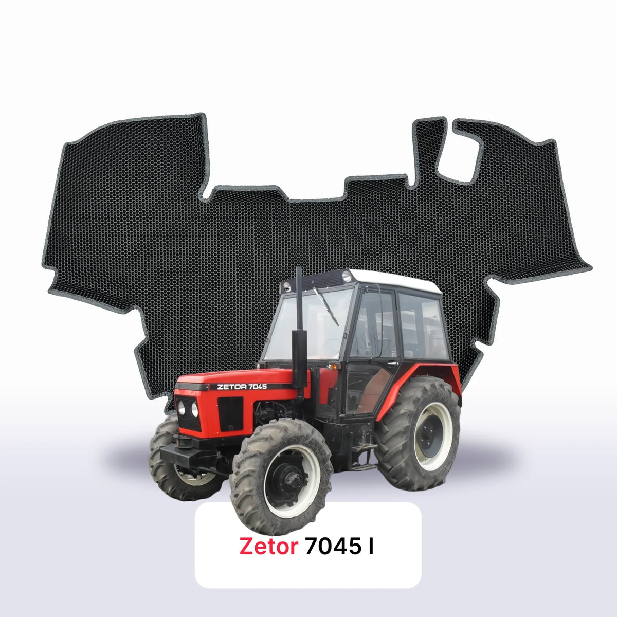 Tappetini 3D EVA per Zetor 7045 1 gen 1980-1985 anni TRATTORE