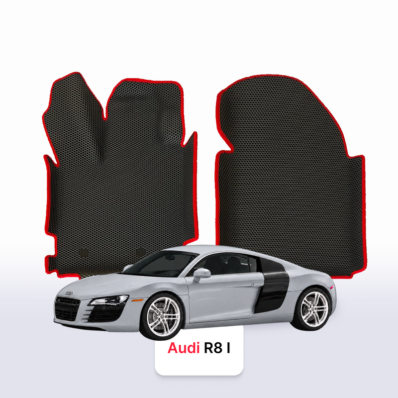 Tappetini 3D EVA per Audi R8 1 gen 2006-2015 anni COUPÉ