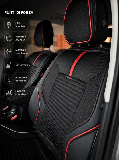 Universal 5D Premium Sport Seat Covers - image 2