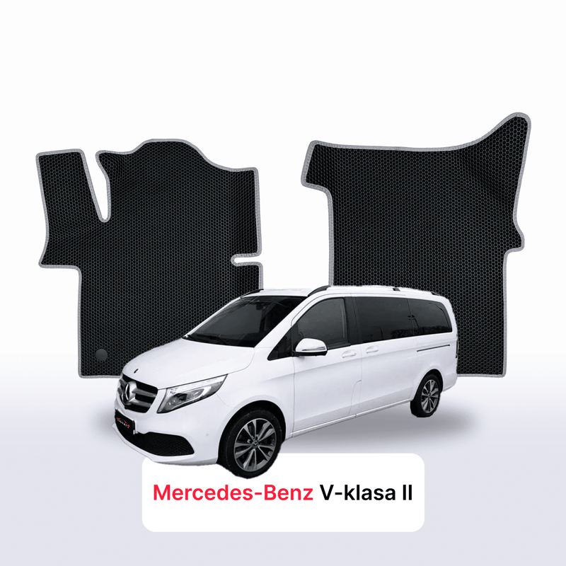 Tappetini 3D EVA per Mercedes-Benz Classe V 3 gen (W447) 2014-2027 anni MINIBUS LUNGO