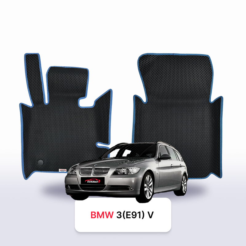 Tappetini 3D EVA per BMW 3(E91) 5 gen 2004-2012 anni STATION WAGON