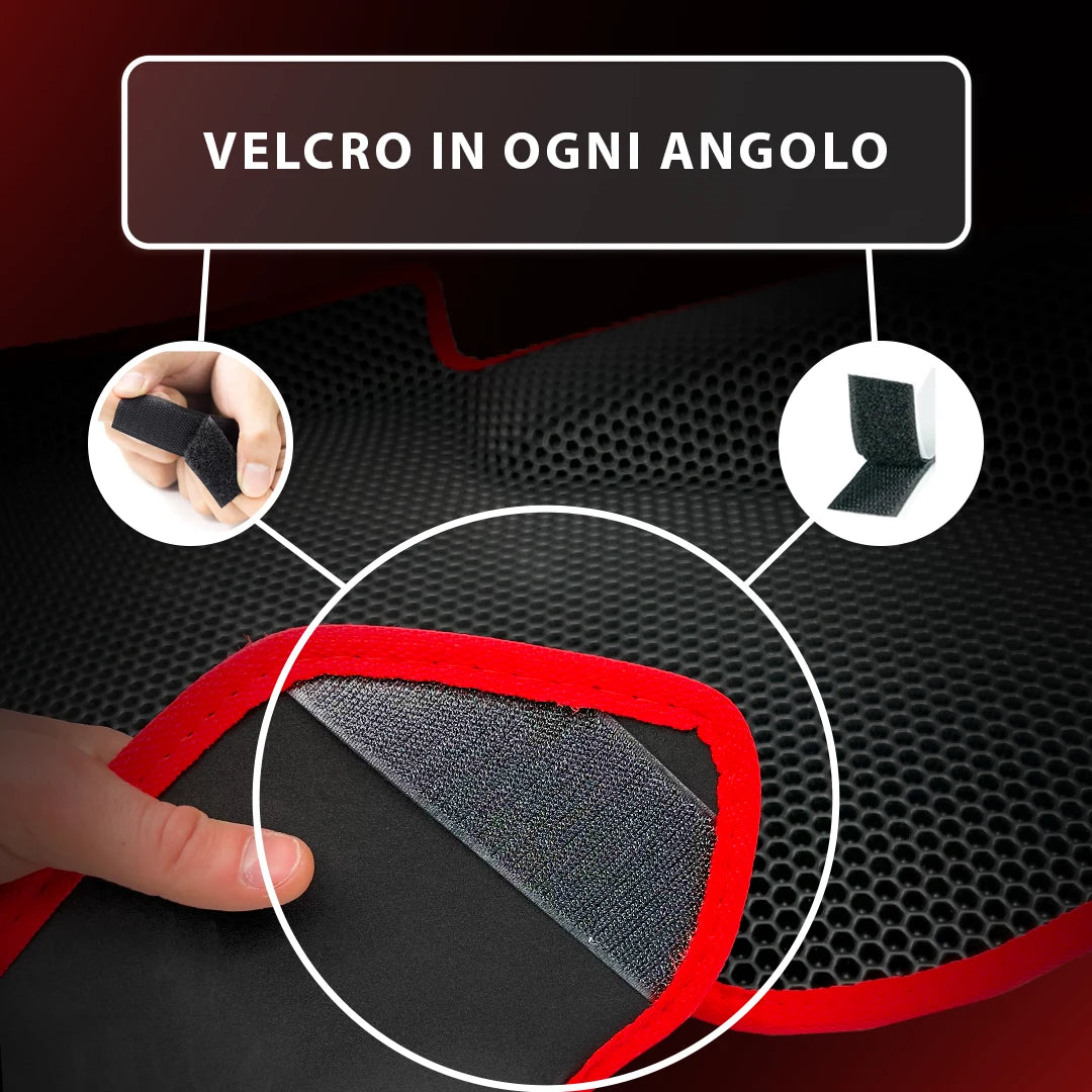 Velcro Carvion in ogni angolo del tappetino