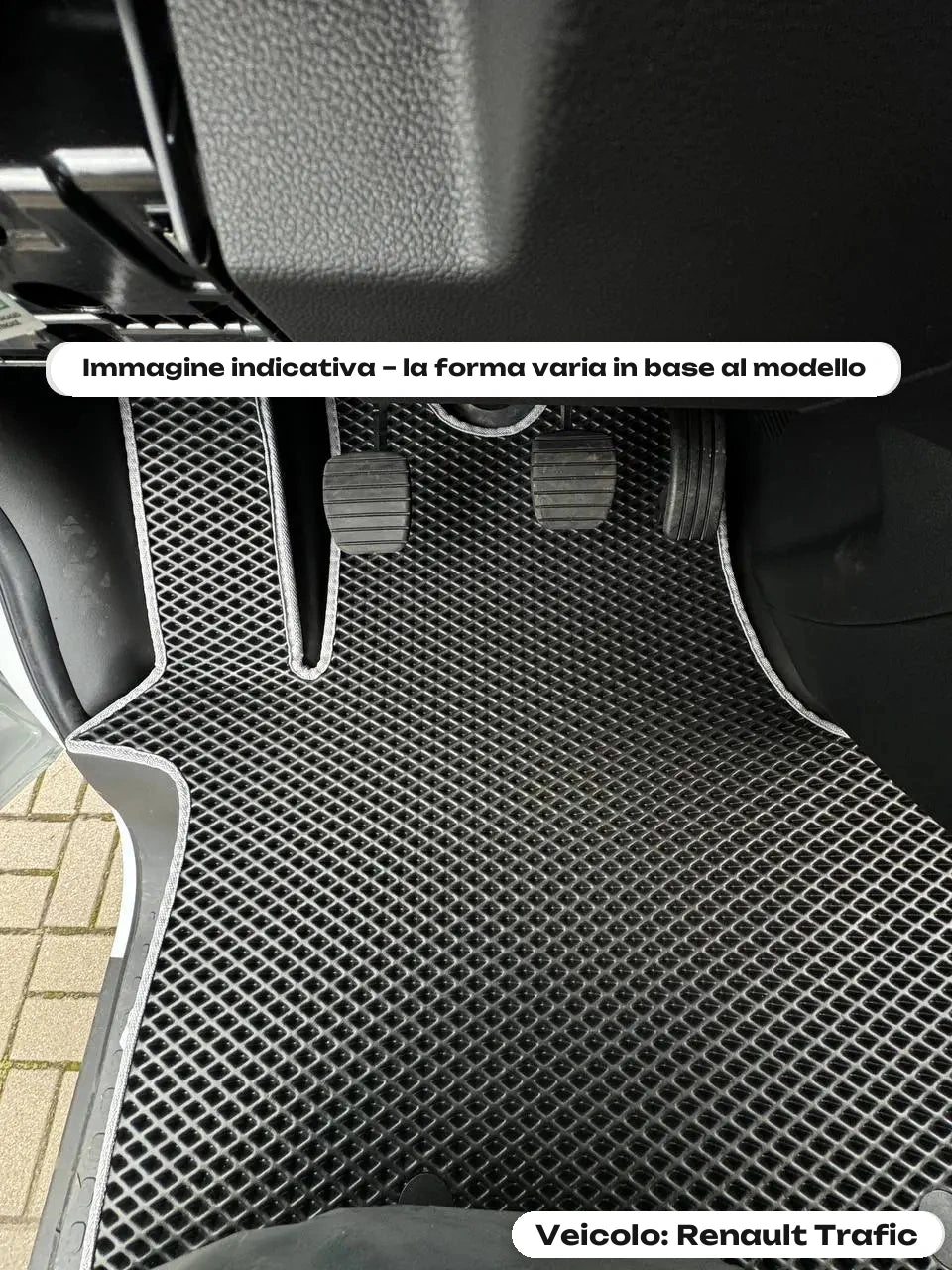 Immagine indicativa – la forma varia in base al modello — Veicolo: Renault Trafic