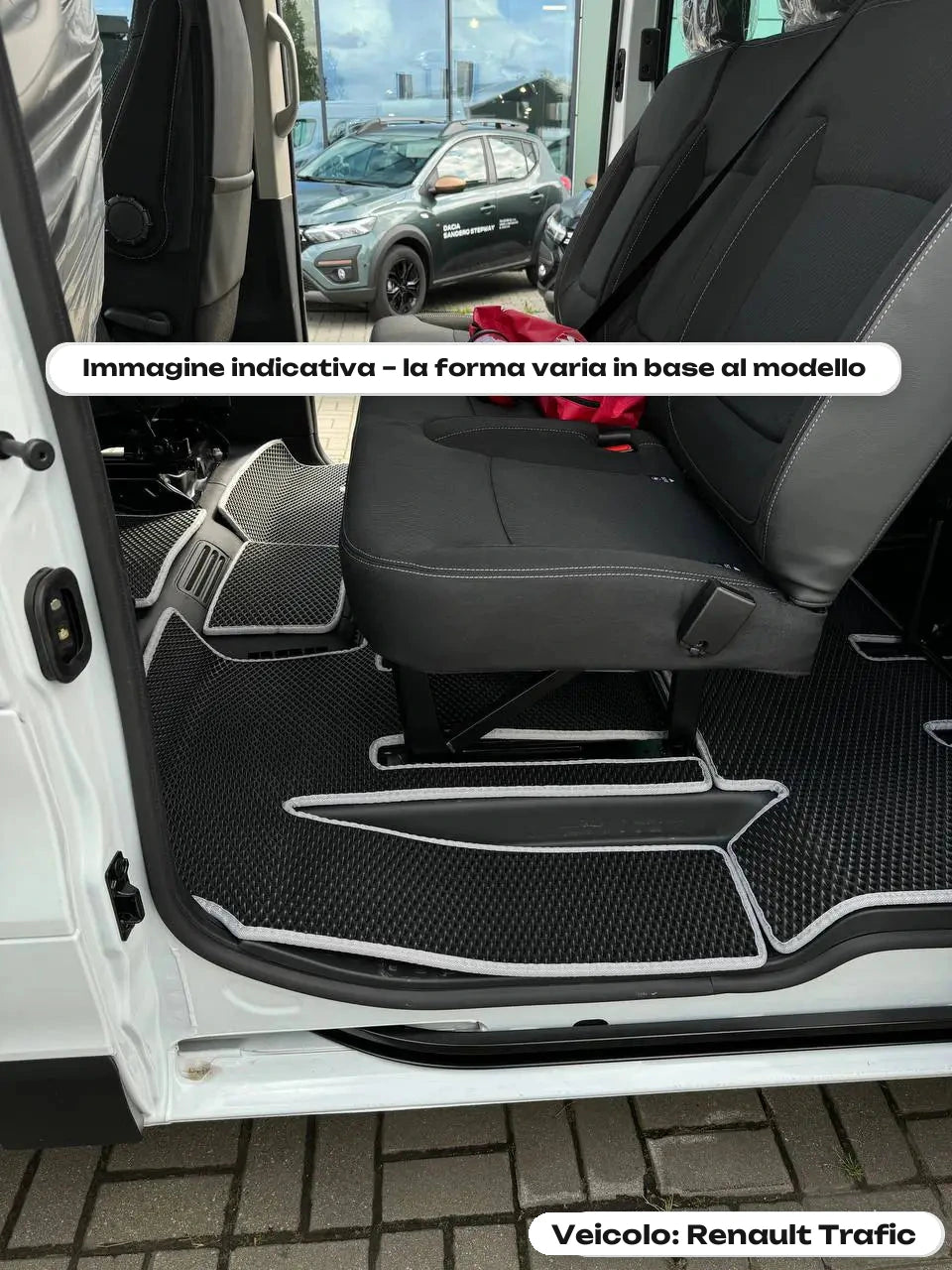 Immagine indicativa – la forma varia in base al modello — Veicolo: Renault Trafic
