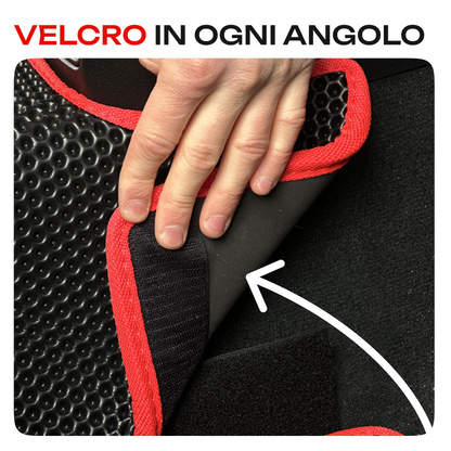 Velcro in ogni angolo