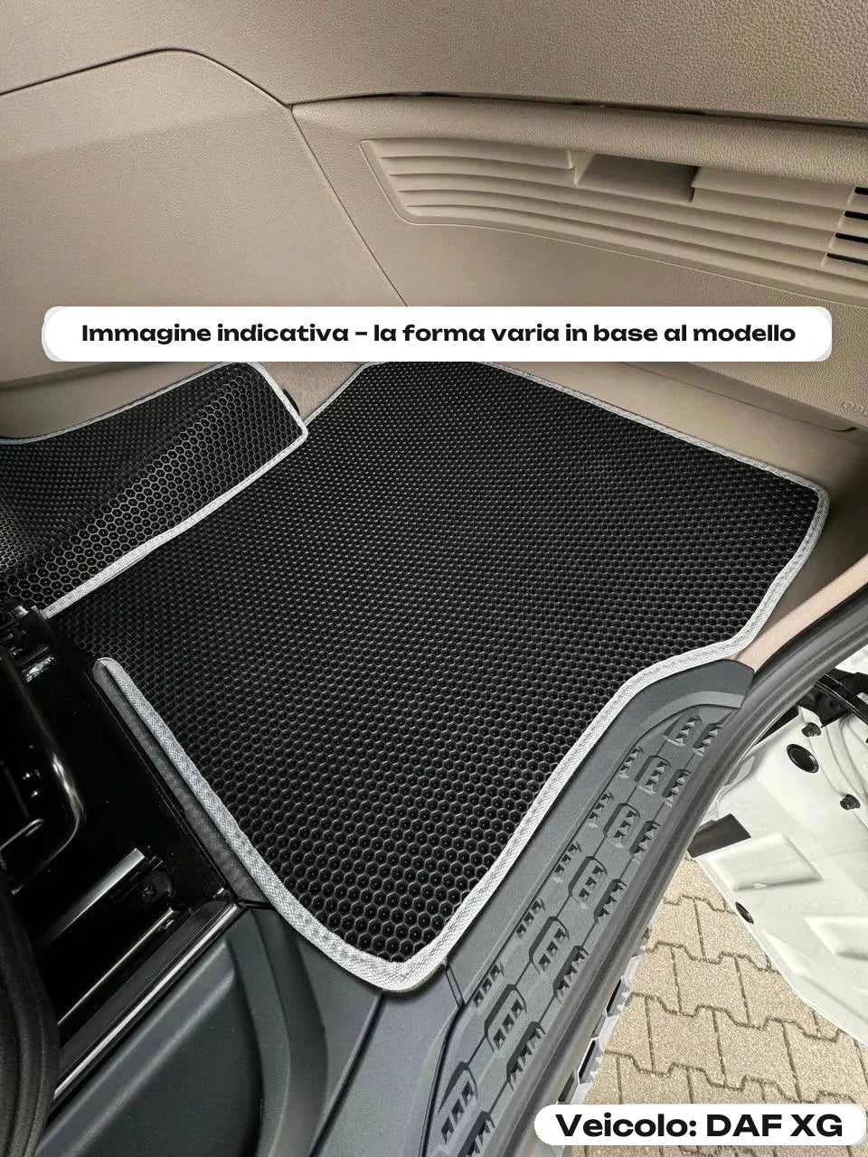 Immagine indicativa – la forma varia in base al modello — Veicolo: DAF XG