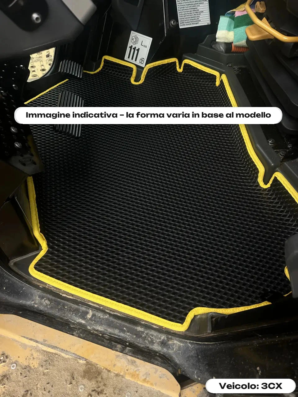Immagine indicativa – la forma varia in base al modello — Veicolo: 3CX