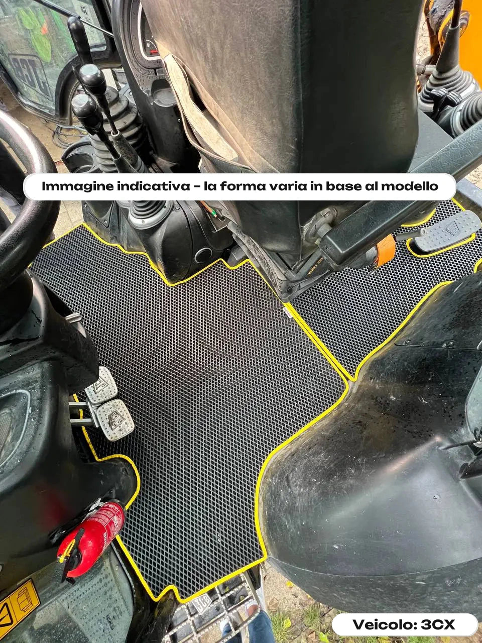 Immagine indicativa – la forma varia in base al modello — Veicolo: 3CX