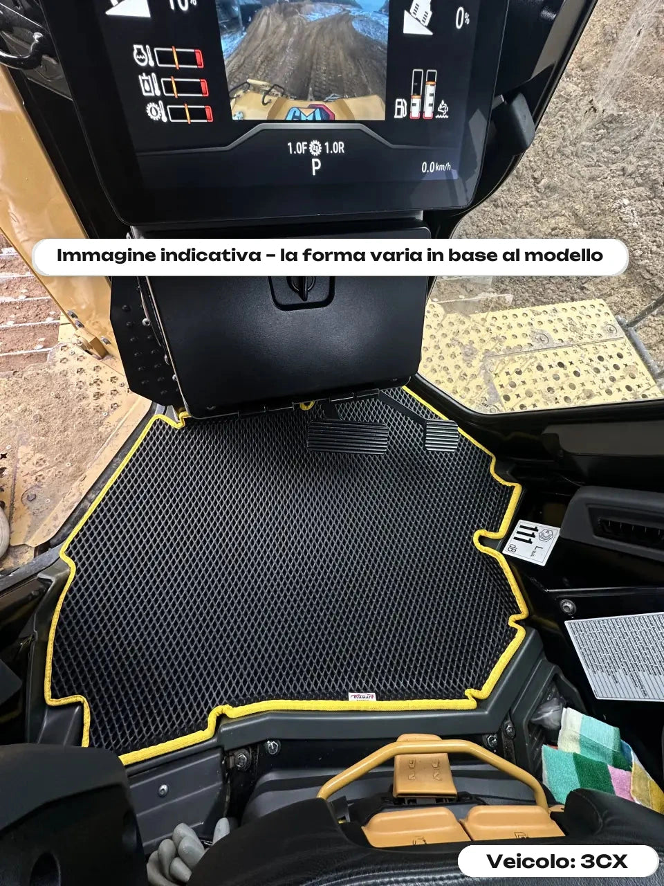 Immagine indicativa – la forma varia in base al modello — Veicolo: 3CX