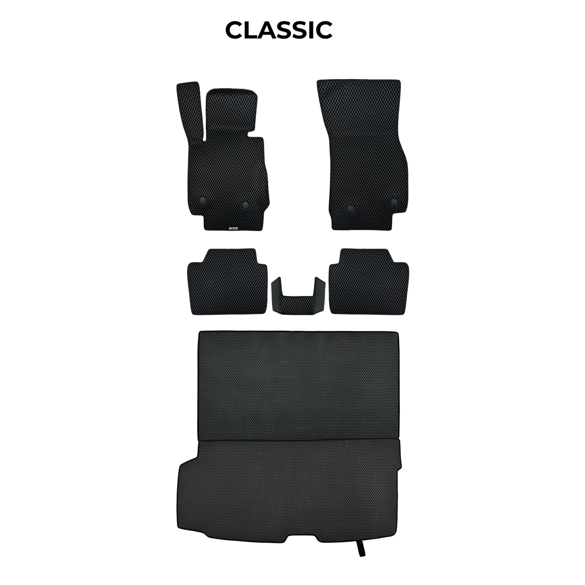 Tappetini 3D EVA per Toyota Sequoia (XK60) 2 gen 2008-2022 anni SUV
