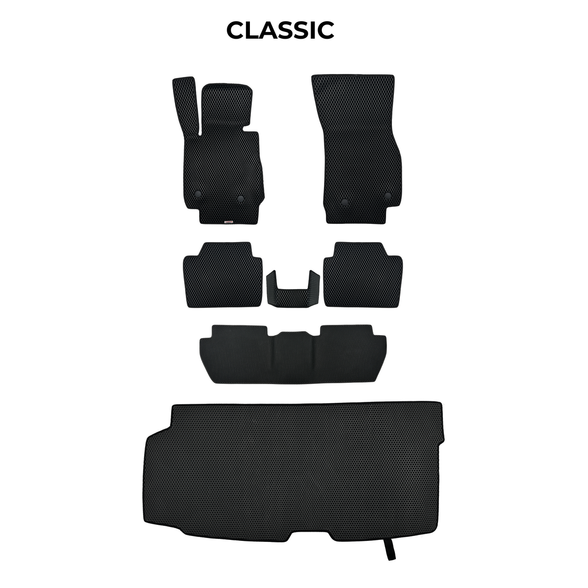 Tappetini 3D EVA per Toyota Sequoia (XK60) 2 gen 2008-2022 anni SUV