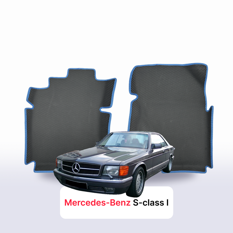 Tappetini 3D EVA per Mercedes-Benz S-klasa 1 gen (C126) 1981-1992 anni COUPÉ