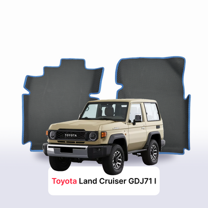Tappetini 3D EVA per Toyota Land Cruiser GDJ71 z arabii 1 gen 2024-2027 anni SUV 3 porte